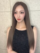 メドウ(meadow) ミルクティーベージュ ハイトーン 髪質改善トリートメント 20代