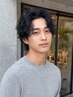 [men's]メンズカット＋波巻きパーマ