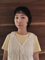 キルトプラスリム(Qilt+LIM)&nbsp;オン眉とショートウルフパーマ
