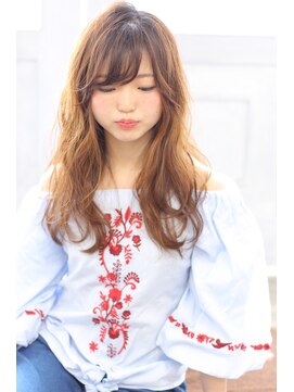 ヘアリゾート バレンタイン(hair+resort valentine) カジュアル×エアリーロング