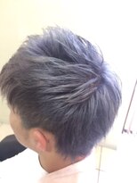 ヘアー ブランシェ 天下茶屋店(HAIR Branche) メンズカラー　～シルバーアッシュ～