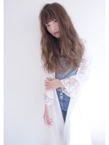 エミュスト(Emuest) 【Emuest心斎橋】くせ毛風ふわロング厚めバングヘルシーレイヤー