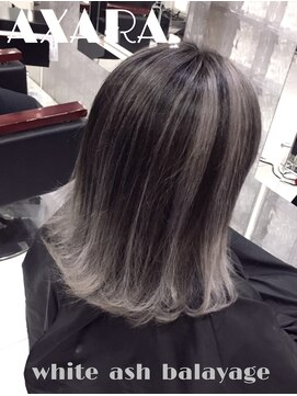 アザラ(AXARA) 【 AXARA 海老名 】ホワイトアッシュ・バレイヤージュ