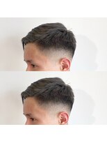 ザ オーダー(THE ORDER)&nbsp;スキンフェードカットツイストスパイラルパーマ刈り上げブリーチ