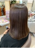 《見附　今町》大人アッシュ×重めセミロング