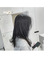 パール(PEAR+L)&nbsp;乙女のくすみブルー×ダークアッシュ×ニュアンスカラー