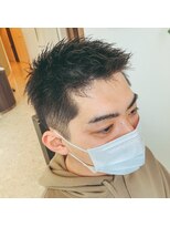 ブランシェ 西松山店&nbsp;アップバングショート【ソフトモヒカン】【ビジネス】