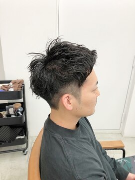 ノーブル 野江(noble.) 【noble.野江/関目】ツイストスパイラル×刈り上げスタイル