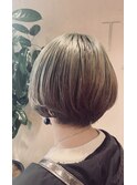 Wカラーで明るめマット系カラー【藤枝/髪質改善】