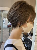 オレンジドロップ 長岡駅店(orange drop)&nbsp;小顔見せ/ラベージュカラー/くびれショート/大人可愛い