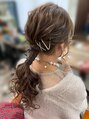 アローヘアー 光が丘店(Arrow Hair) ローポニーのヘアアレンジ