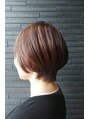 アースコアフュールボーテ 羽生店(EARTH coiffure beaute)&nbsp;ショート仕上げはアイロン、ブローなし。ワックスセットあり。