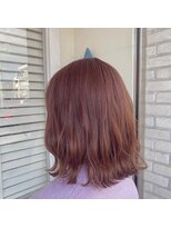 フレア志ミラーレ(flare)&nbsp;ダブルカラーでピンクベージュ