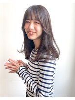 ルエ(rue) 『顔周りレイヤー』20代30代40代が可愛いセミディスタイル♪♪