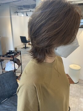 アトリエトゥッティー(atelier tutti) 大人ソフトウルフ+アッシュブラウン