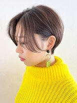 アイティーバイアルバム 松戸店(IT by ALBUM)&nbsp;ブラウンショート_外ハネボブセクションカラー_ba381621