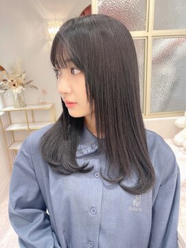 ランド 原宿表参道(LAND) 髪質改善/ヘルシースタイル/ふんわりカール/ショコラアッシュ