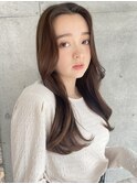 ゆる巻きロング/ゆるふわ巻き/こなれヘア/ヘルシースタイル