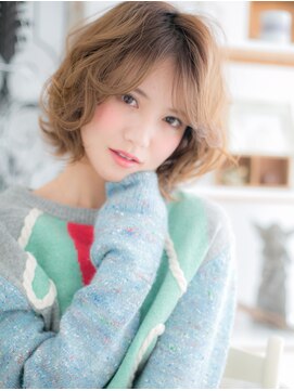 モッズヘア 上尾西口店(mod's hair) くせ毛風ウルフボブ小顔ミルクティアッシュc5上尾10代20代30代