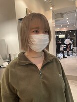 シータ(sheta)&nbsp;ハイトーンボブ　顔周りdesign