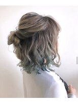 モアナバイヘッドライト 綱島店(Moana by HEADLIGHT)&nbsp;【Moana綱島】#マットアッシュ#インナーカラー#20代#30代#40代