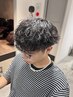 【藤原・藤井指名】限定　メンズカット＋波巻きパーマ(ツイスパも可)