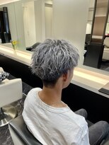 シファー(～Cifer)&nbsp;シルバーアッシュツーブロック束間お客様ヘア☆