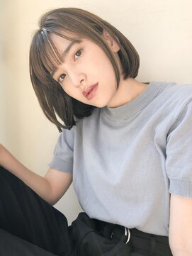 エアー 横浜(AIR) 【湯田】ぱつっとマチルダボブ