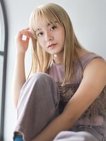 スリール バイ ミリー 江坂(Sourire by milly)&nbsp;【Sourire江坂】外国人ハイトーンアッシュカラーグレーベージュ