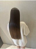 髪質改善トリートメント×グラデーションカラー