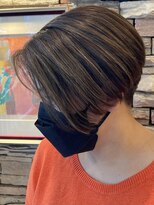 大須賀美容室 けやき通り店&nbsp;ショートボブ