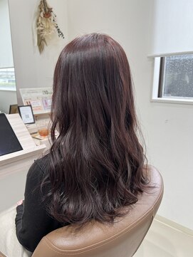 メリア(meria) レッドブラウン/暖色ブラウン/赤味カラー/秋色/透明感カラー