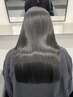 うる艶カラー＋毛髪の骨格を変える髪質改善トリートメント￥21500→￥18500