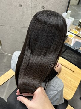 ノア 奈良駅前店(NoA) 艶髪縮毛矯正 髪質改善縮毛矯正 uptogloss 奈良髪質改善