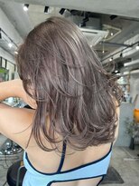 アポロ 横浜駅店(apollo)&nbsp;バレイヤージュハイライトシャドールーツダブルカラーレイヤー