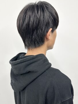 モリオ(morio) ＊黒髪ショート高校生ハンサムショートウルフ前髪あり30代40代3