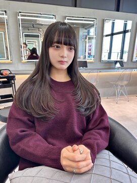 ロンドミラー 博多店(Lond Mirror) 小顔に見せるヘア/ワンレン/ボブウルフ/ネビージュ/黒髪カタログ