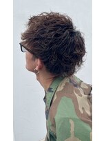 ジュエ ヘアー デザイン(Jue hair design)&nbsp;ツイストスパイラルパーマ/ショート/ツーブロ