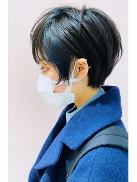 アン たまプラーザ(un) まるっこショート♪【たまプラーザ髪質改善オージュアサロン】