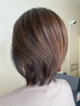 松本平太郎美容室 国立店 メリハリ春ウルフ