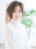 綾瀬/髪質改善/細めハイライト!マッシュパーマフェザーショートk