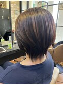 【Before  after】 髪質改善 レイヤーショート
