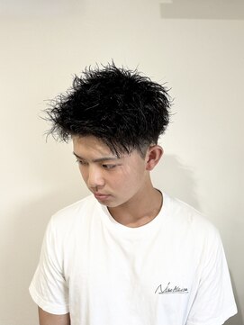 ヘアステーションフラット(HAIR STATION FLAT) 爽やかアップバングツイストスパイラル