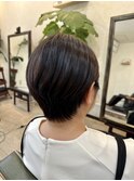襟足スッキリ ショート