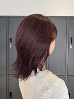 キャンバス 川崎(canvas.)&nbsp;レイヤーカット ボルドーカラー/髪質改善/美髪/艶髪
