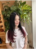 ロングハイレイヤーカット
