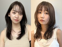 トリッカバルコニー ハヤマ(tricca Balcony Hayama)の雰囲気（顔見せも、垢抜けも。印象を操る顔まわりデザイン♪）