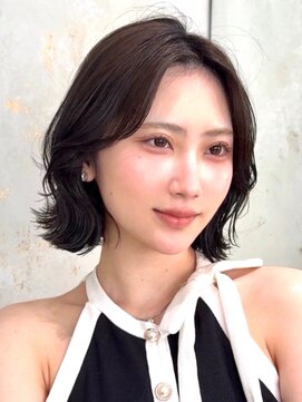 ロンドヴァリー 渋谷店(Lond vallee) くびれヘア/顔周り/韓国/ボブ/レイヤーカット/前髪/カラー/渋谷