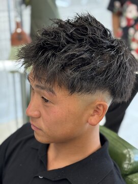 マークバーバーカンパニー 藤沢(MARK BARBER COMPANY.) ピンパーマ