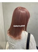 ペールピンクカラー